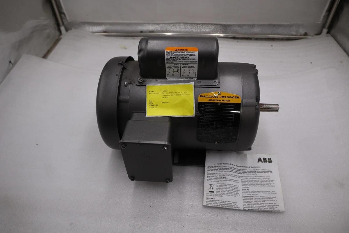 NEW OPEN BOX BALDOR L3509 115/230V 11.8/5.9A 1HP STK M199CC
