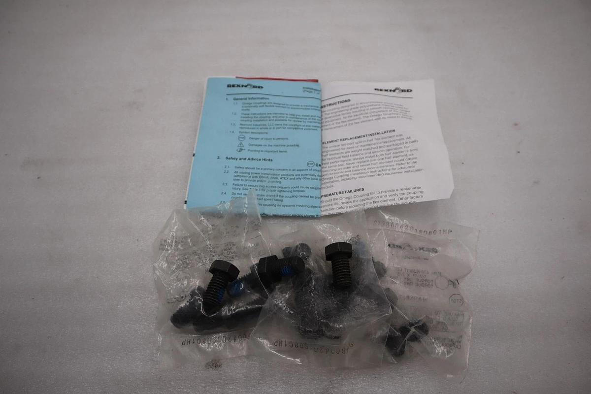 Used REXNORD Omega 10287356 ES60 Element Coupling - STOCK GF3