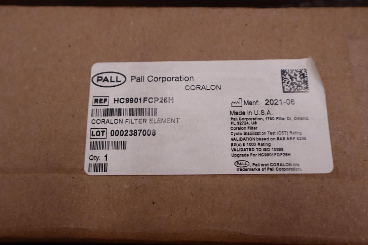Original Pall HC9901FCP26H Filter 2 Microns - NEW IN BOX - STOCK HP196