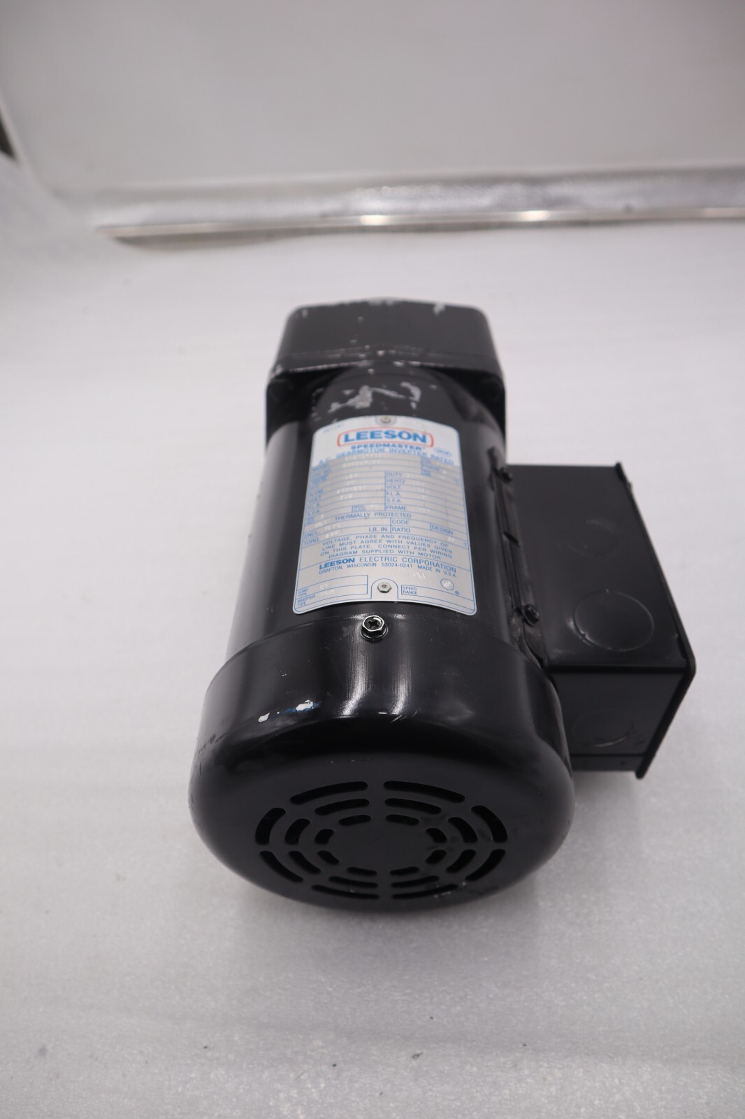 Used LEESON C42T17FZ30A  .25HP 58RPM 42YFR TEFC 208-230/ 460V 3PH STOCK M-150
