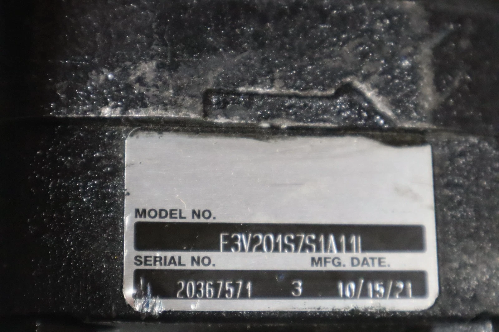 Used Vickers F3V201S7S1A11L - Hydraulic Pump - STOCK SGF73