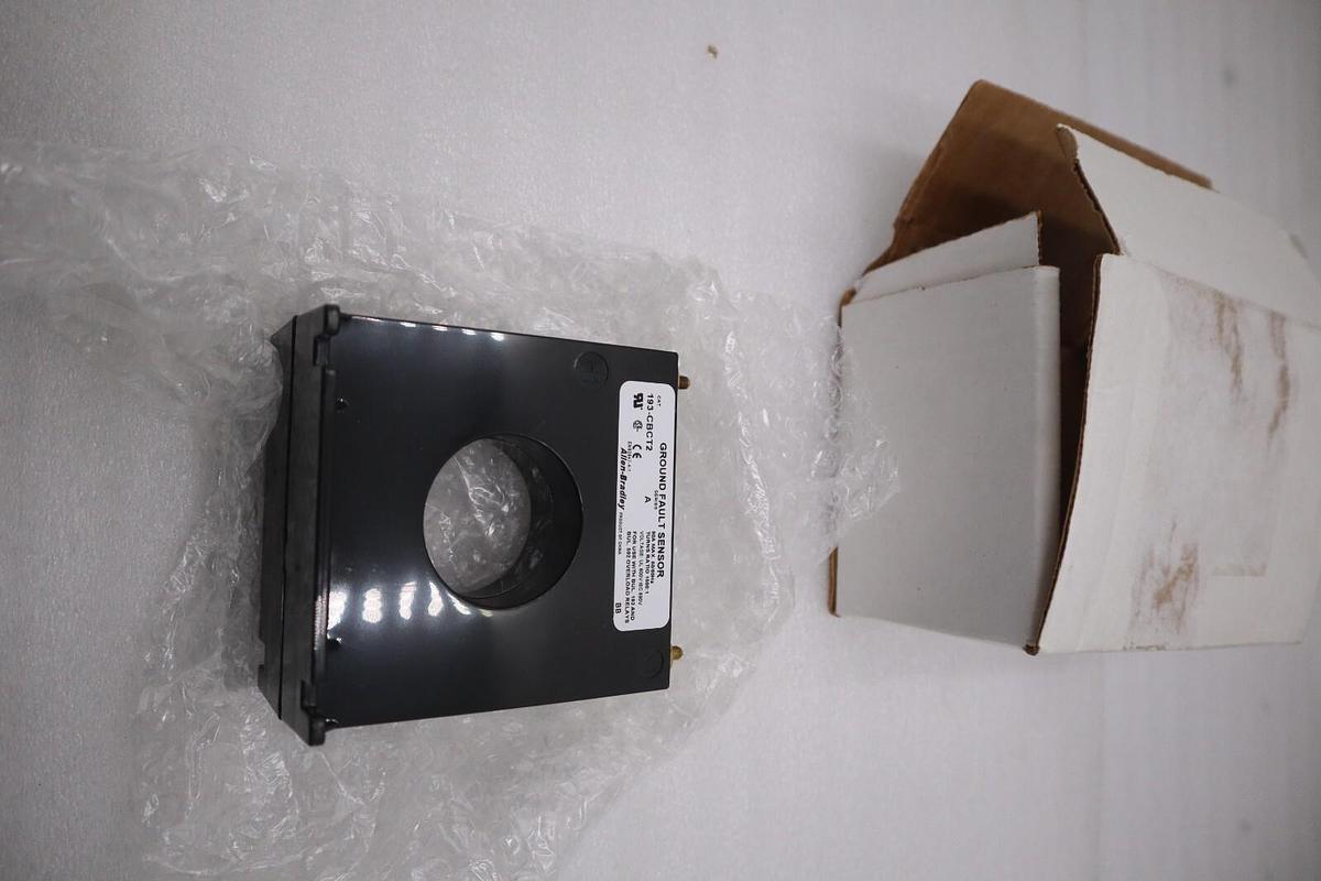 Used NEW IN BOX Allen-Bradley 193-CBCT2 Ground Fault Sensor 40mm Core #G420A