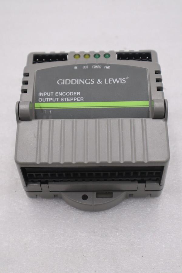 Used GIDDINGS & LEWIS M.1017.3143 R5 STEPPER OUTPUT ENCODER INPUT STOCK 658-D