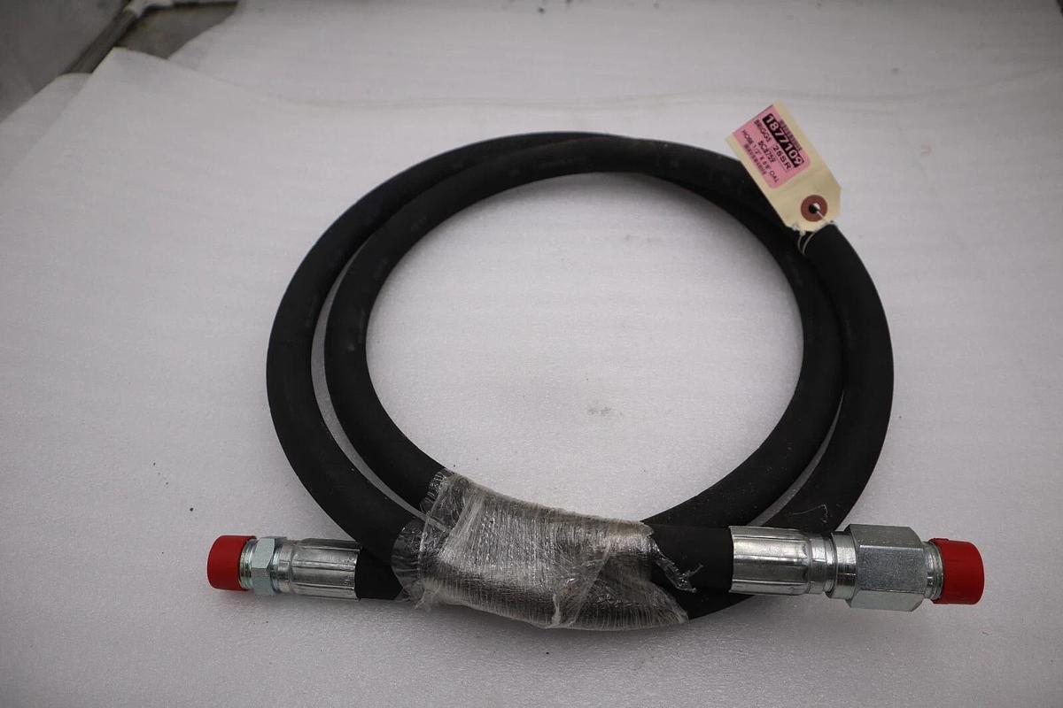Used BRIGGS BC8759  25SR/ 1877109 HOSE 1/2" X 6'8" OALSTOCK 1286-A