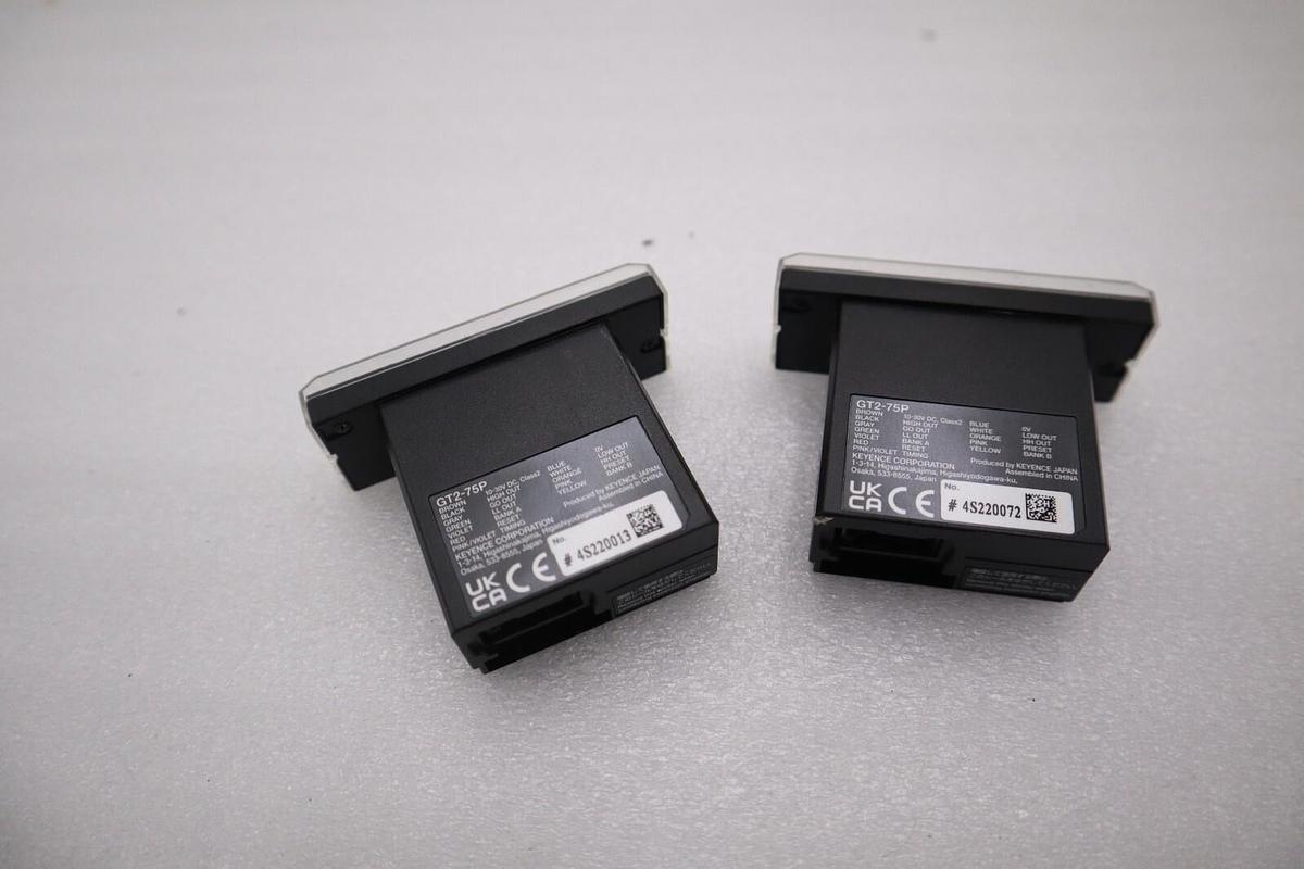 Used NEW OPEN BOX Keyence GT2-75P Sensor Amplifier STOCK K-670-C