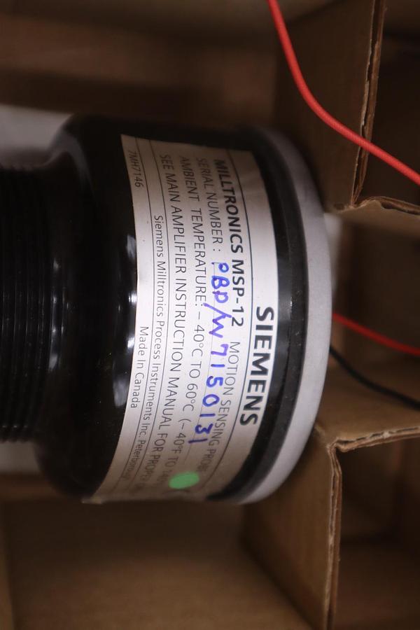 Used NEW OPEN BOX SIEMENS MSP-12 MOTION SENSOR PROBE STK SGF130