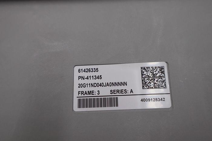 Used Allen Bradley 20G11ND040JA0NNNNN /A PowerFlex 755 480V AC 30HP STOCK 4666
