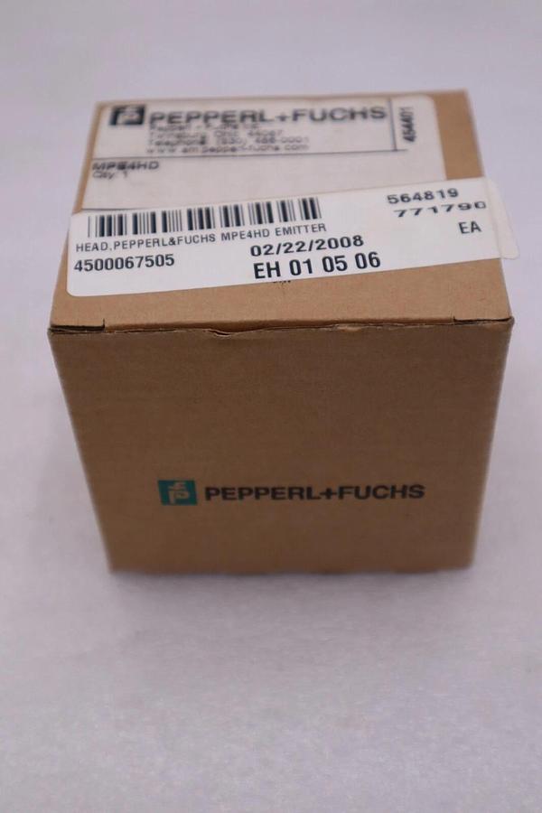 Used NEW PEPPERL+FUCHS MPE4HD EMITTER 454401 NEW WITH BOX STOCK G764A