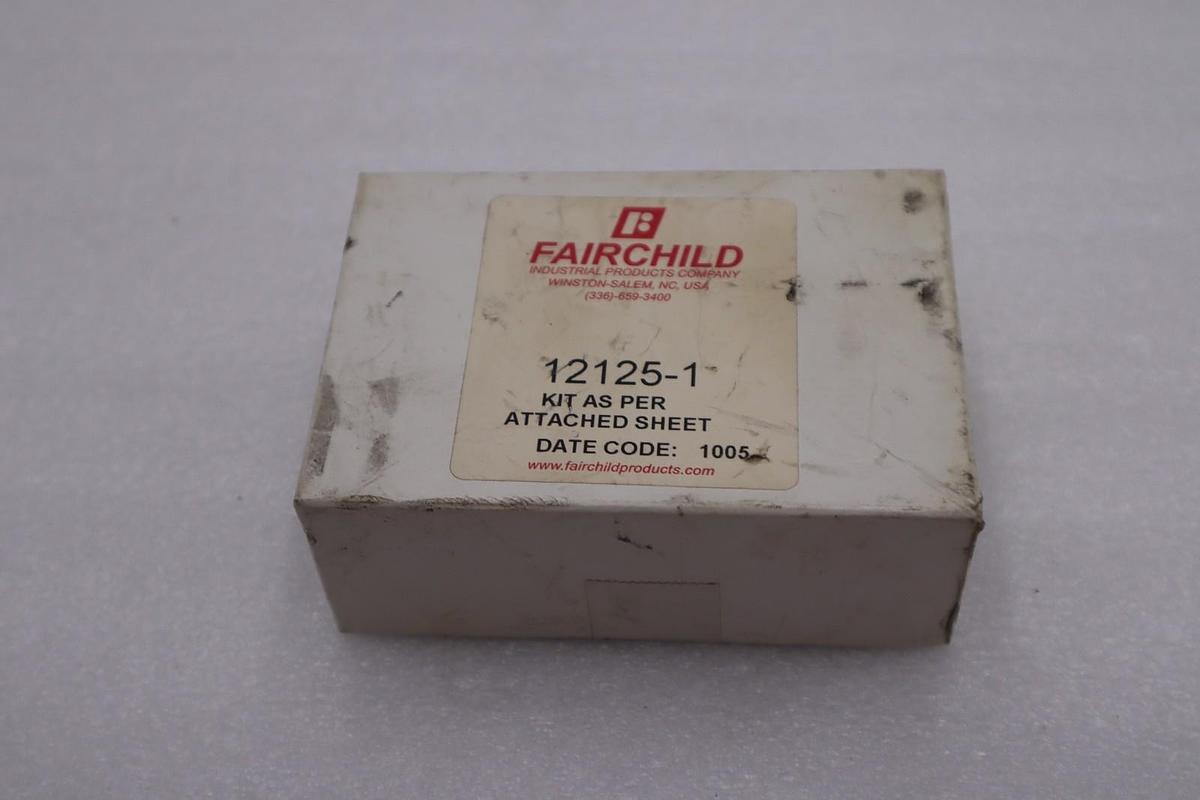 NEW Fairchild 12125-1 Regulator Repair Kit 121251 STK K322A