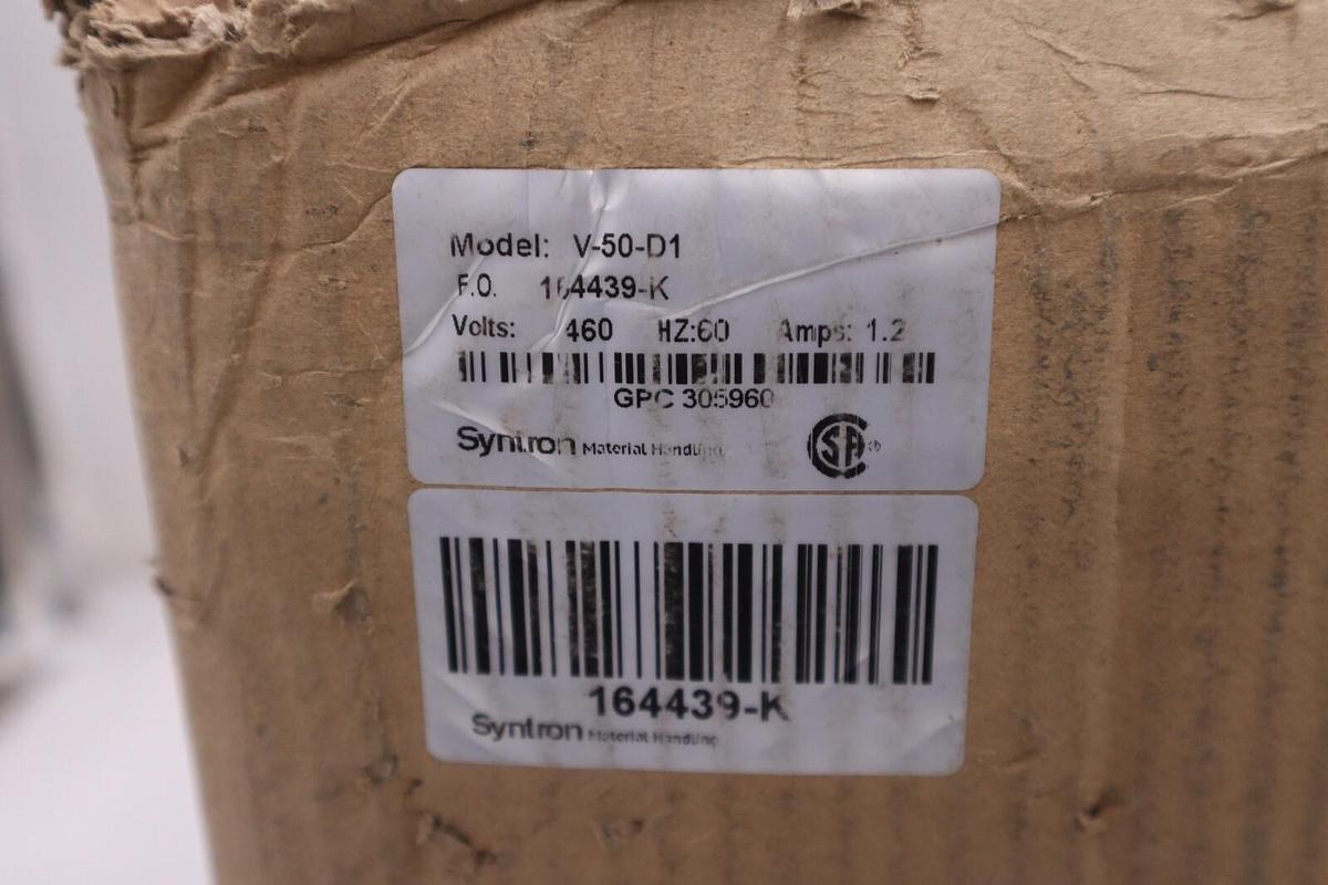 FMC Technologies Syntron Magnetic Vibrator V-50-D1 115V NEW IN BOX STOCK G441
