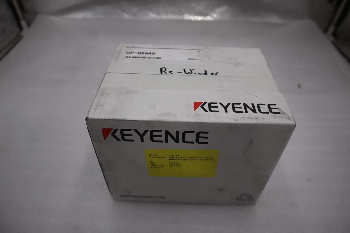 Keyence OP-86940 Window Kit SW SERIES - NEW IN BOX - STOCK 1402CC