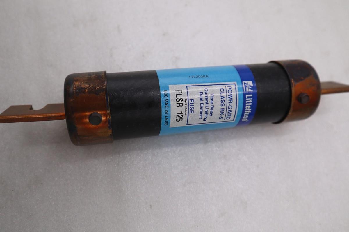 LOT OF 2 - Littlefuse FLSR 125 Class RK5 Fuse 600V - STOCK 5808A