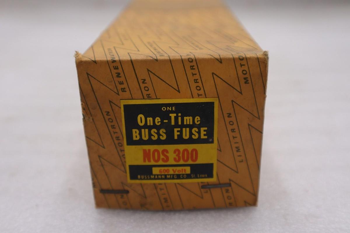 BUSS FUSE NOS-300 / NOS300 (NEW IN BOX) STOCK GF-1112