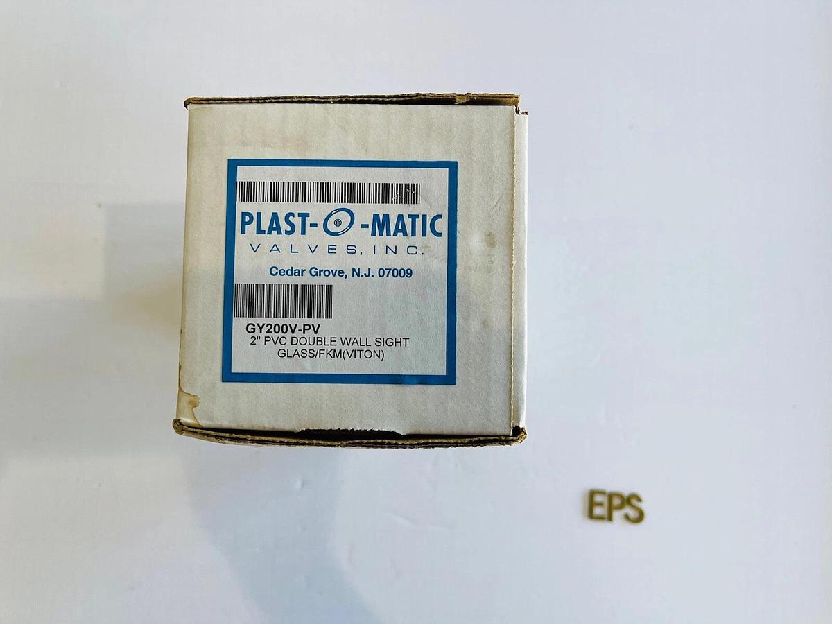 PLAST-O-MATIC GYW200V-PV Double Wall Sight 2” Flange PVC #K-1233