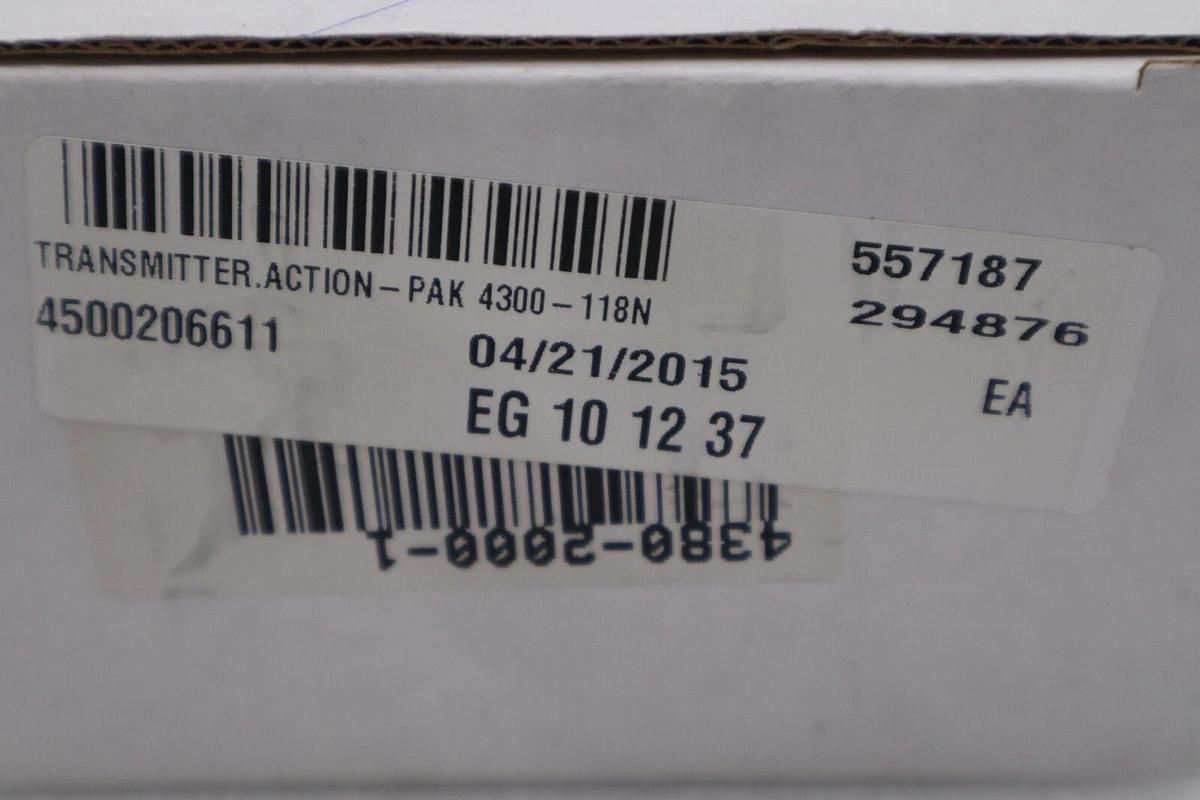 Used NEW IN BOX Action Pak 4300-118N TRANSMITTER STOCK G269A
