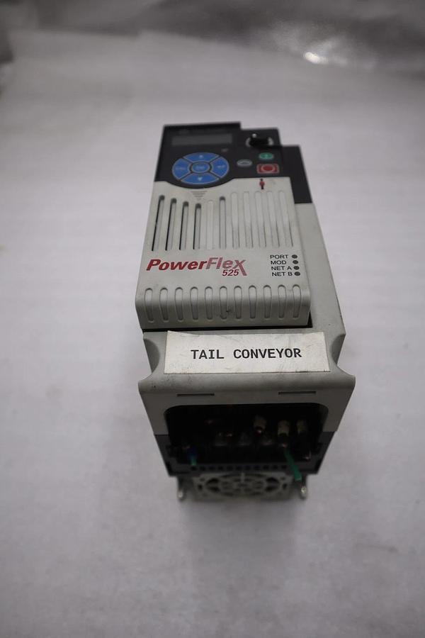 Used AB ALLEN BRADLEY POWERFLEX 525 25B-D010N104 4.0kW 5.0HP STOCK 5049CC