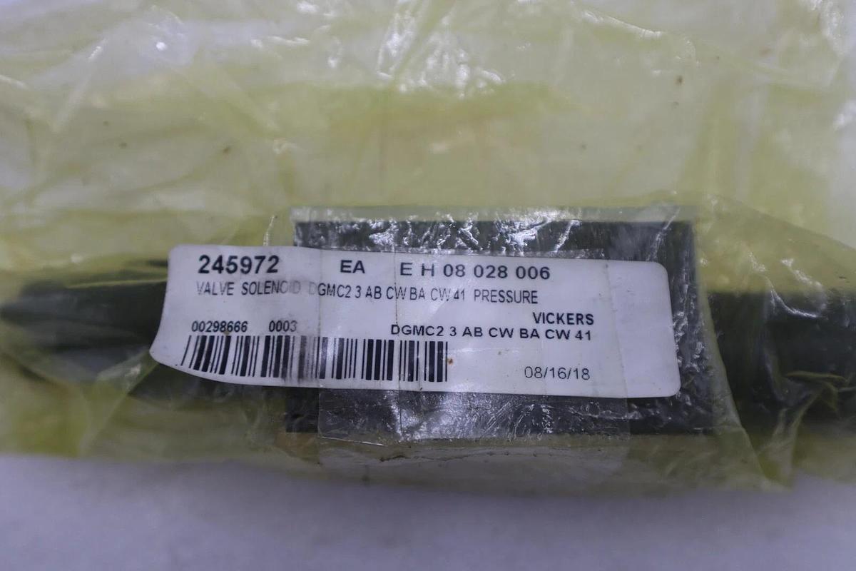 NEW VICKERS DGMC2-3-AB-CW-BA-CW-41 PRESSURE RELIEF VALVE DGMC23ABCWBACW41 #G877A