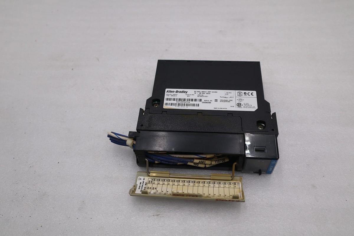 Used AB Allen-Bradley 1756-IB16I/A ControlLogix Input Module STK 5338A