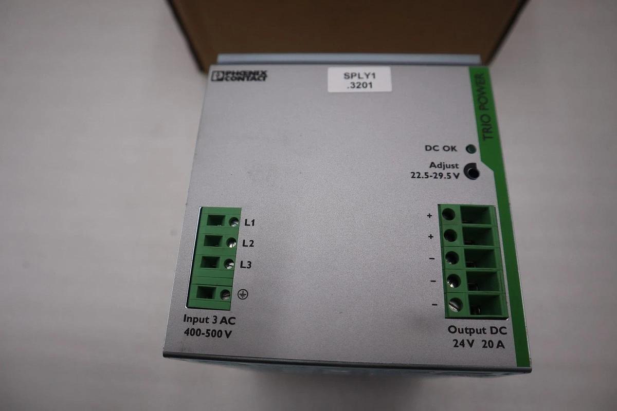 NEW PHOENIX CONTACT TRIO-PS/3AC/24DC/20 POWER SUPPLY STOCK H108