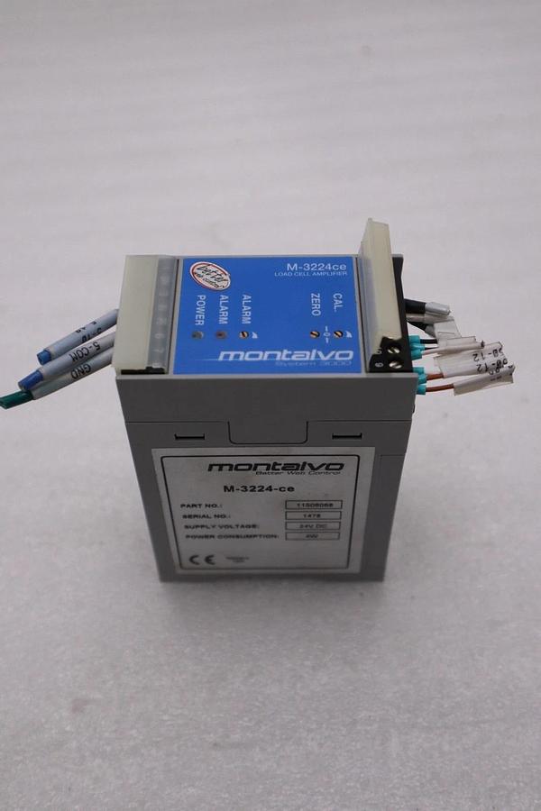 Used MONTALVO M3224-CE / M3224CE LOAD CELL AMPLIFIER STOCK H1816