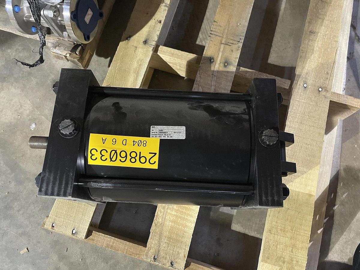 AUTOMATIC HANDLING PNEUMATIC CYLINDER AHI-164963 250 PSI STOCK 3525