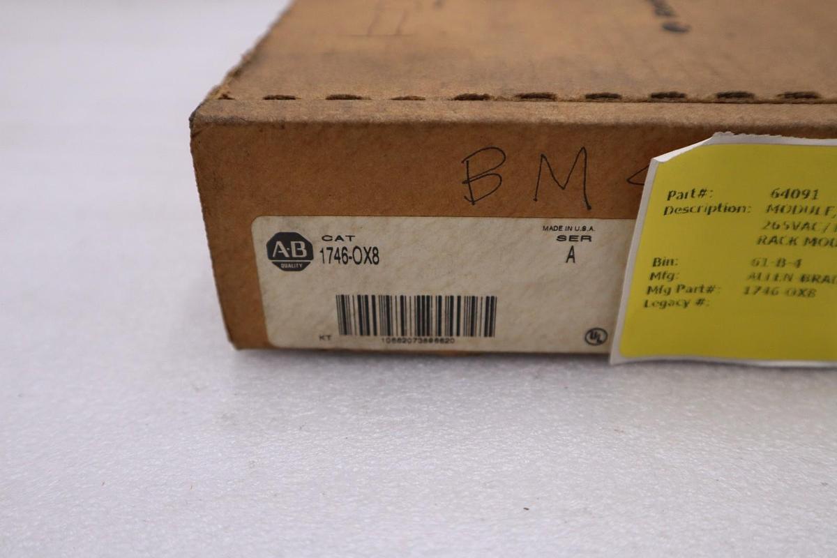 Used Allen-Bradley 1746-OX8 SLC 500 Output Module - NEW OPEN BOX  - STOCK 5194CC