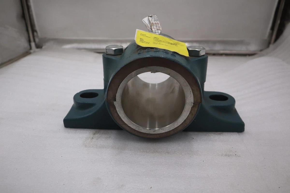 Used DODGE P2B-BASP-307 PLAIN BEARING 2-BOLT PILLOW BLOCK HOUSING - STOCK CC-43