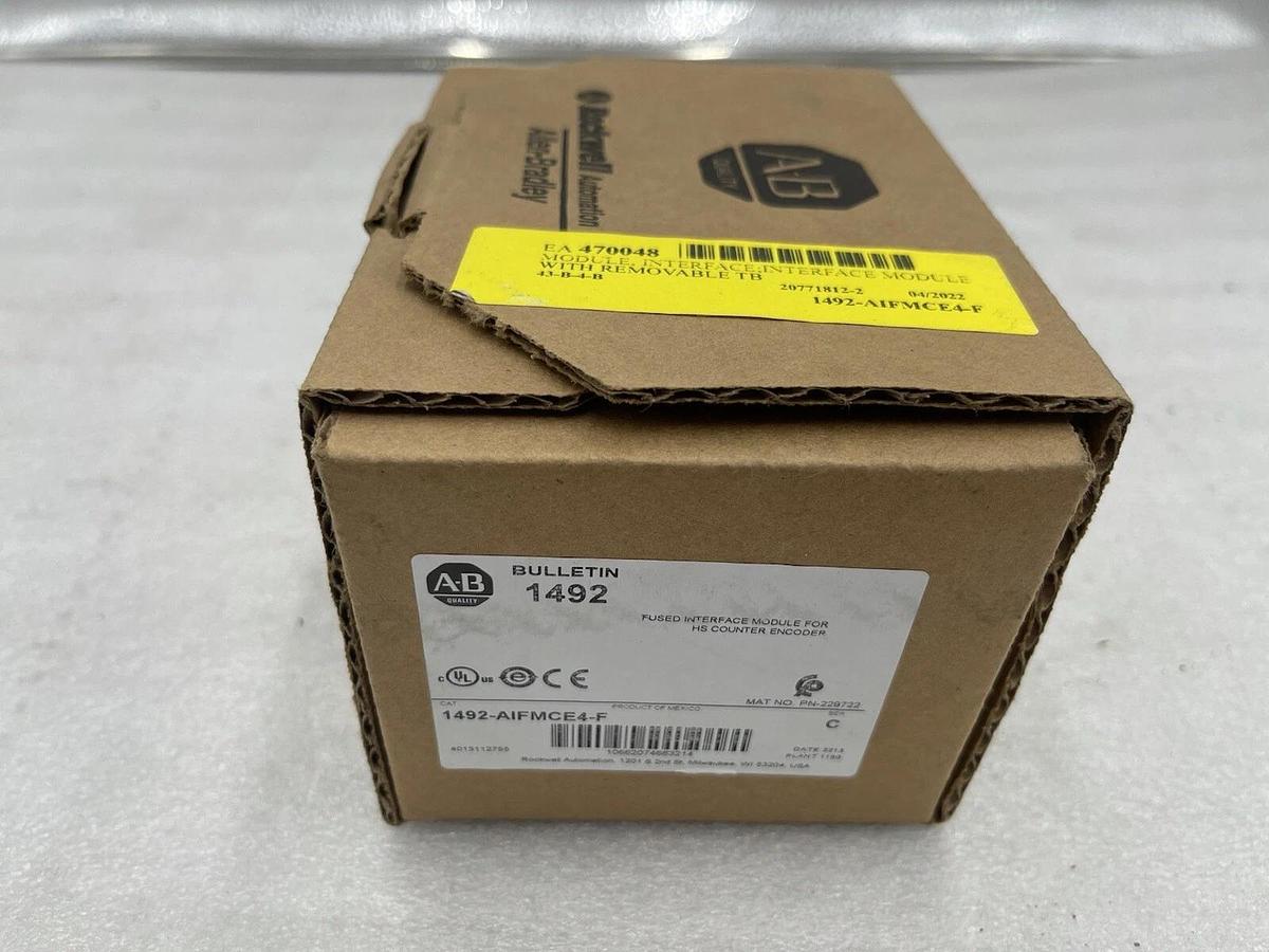NEW ALLEN BRADLEY 1492-AIFMCE4 / 1492AIFMCE4F STOCK 3886