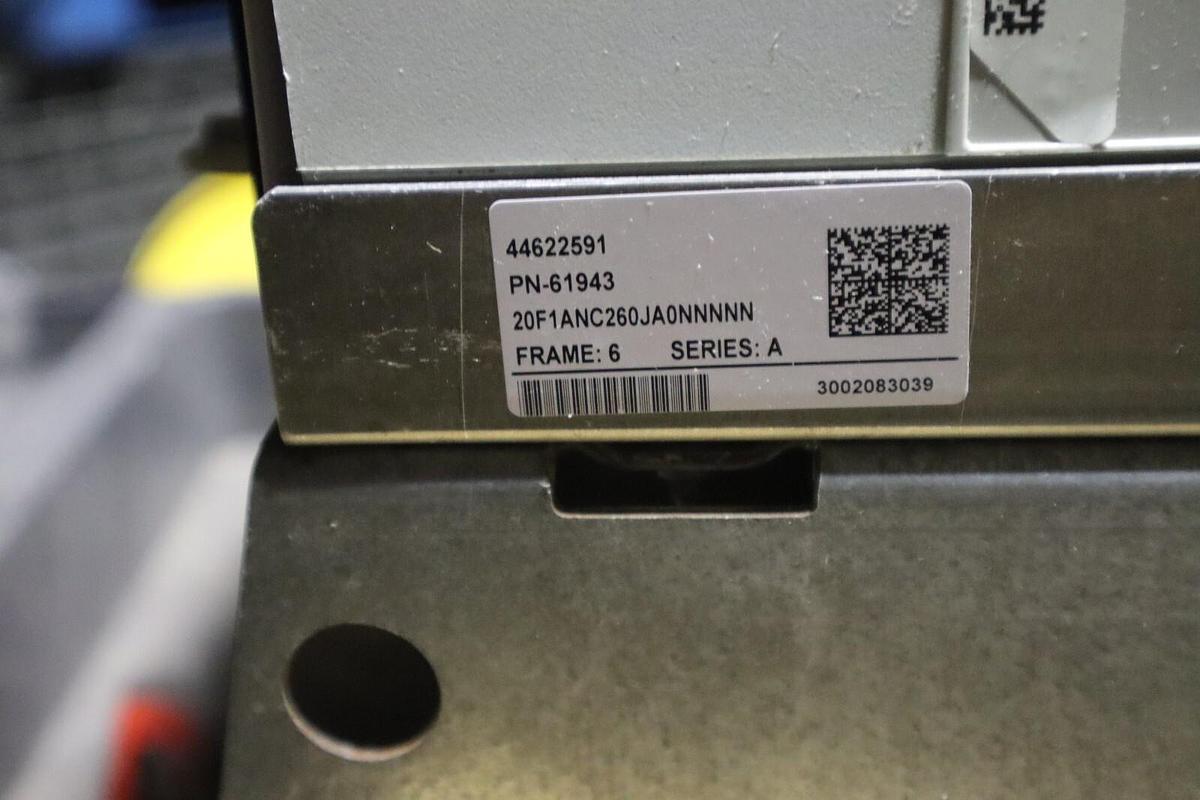 Used Allen-Bradley 20F1ANC260JA0NNNNN PowerFlex 753 AC Drive 400V 132kW 3-PH #3312-A