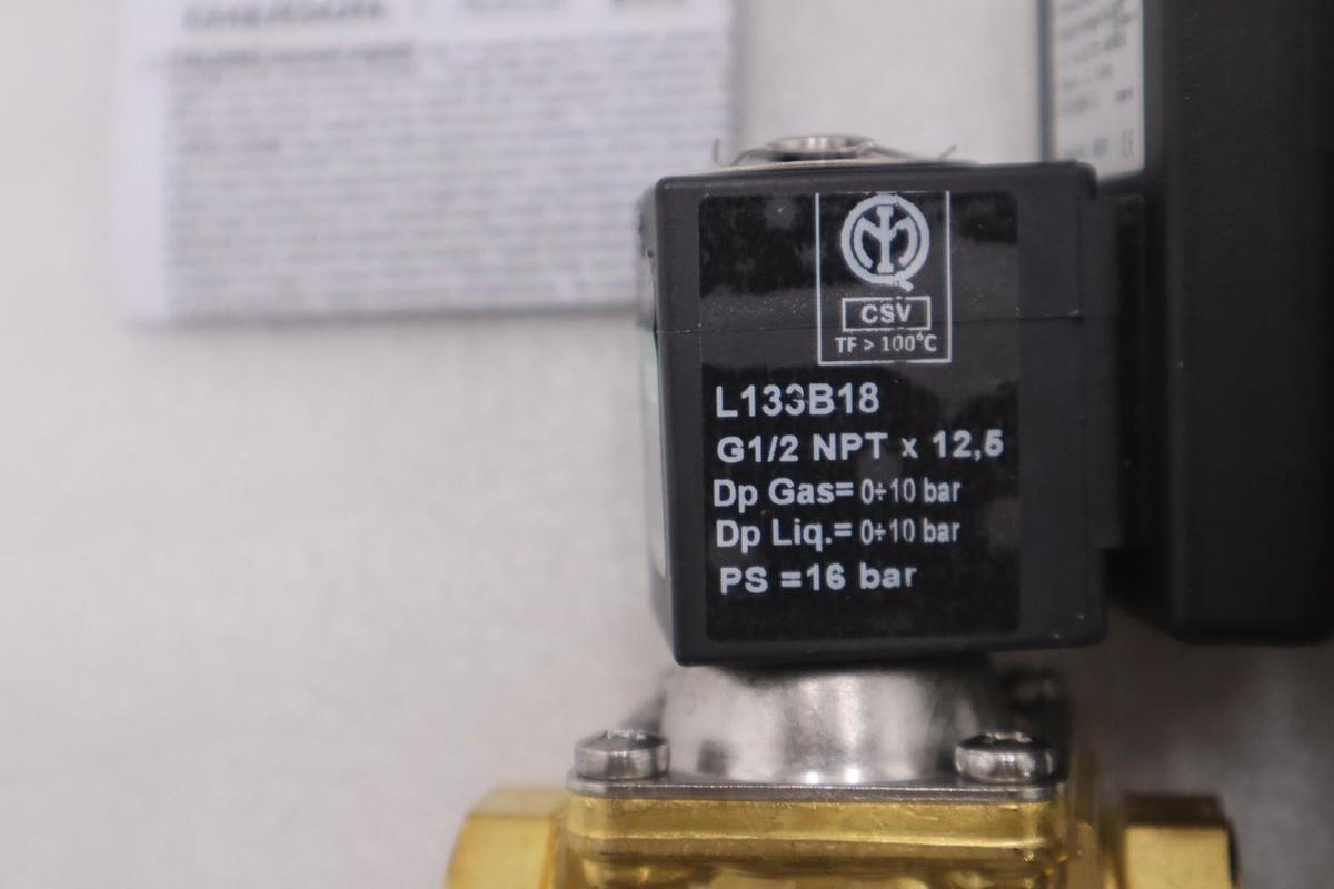 Used Numatics YCL-S-210298A-01 1/2" VAC Solenoid Valve - STOCK GF1025
