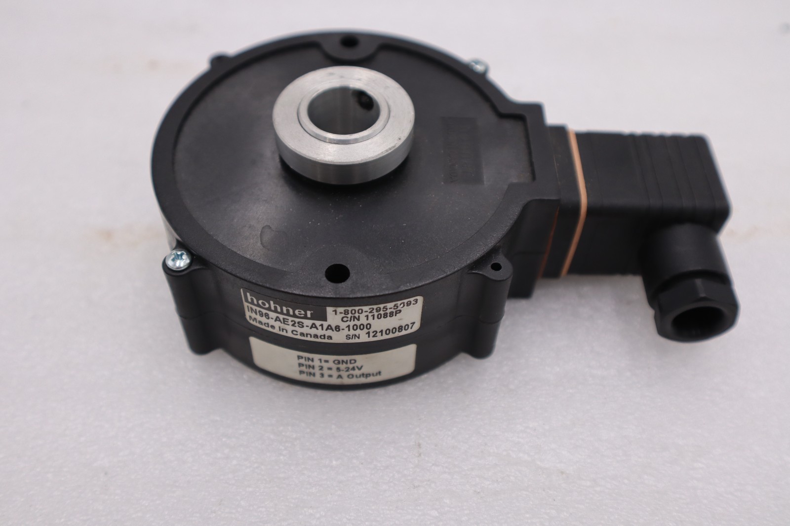 Used HOHNER AUTOMATION in96-ae2s-a1a6-1000 / in96ae2sa1a61000 Encoder Stock H1642