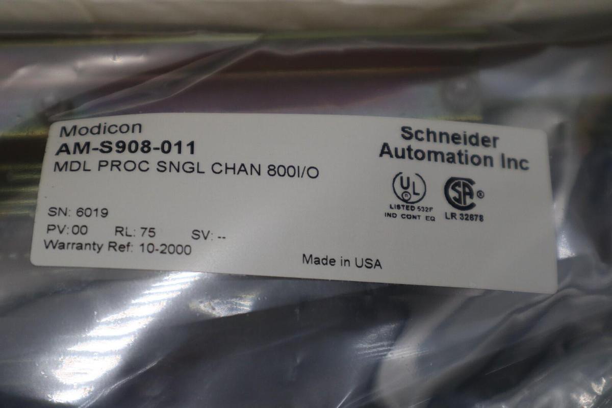 Used Schneider Automation AM-S908-011 Programmable Controller REPAIRED BY OEM #G306