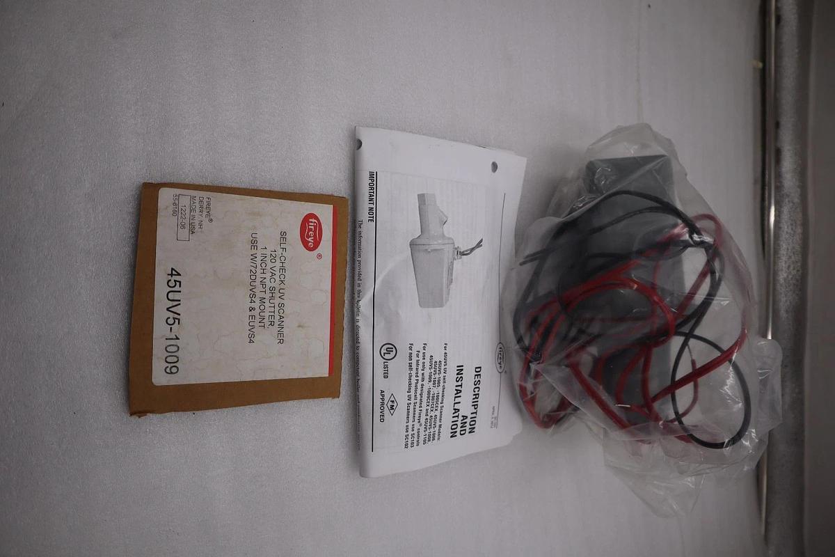 Fireye 45UV5-1009 UV Scanner NEW OPEN BOX STK GF145