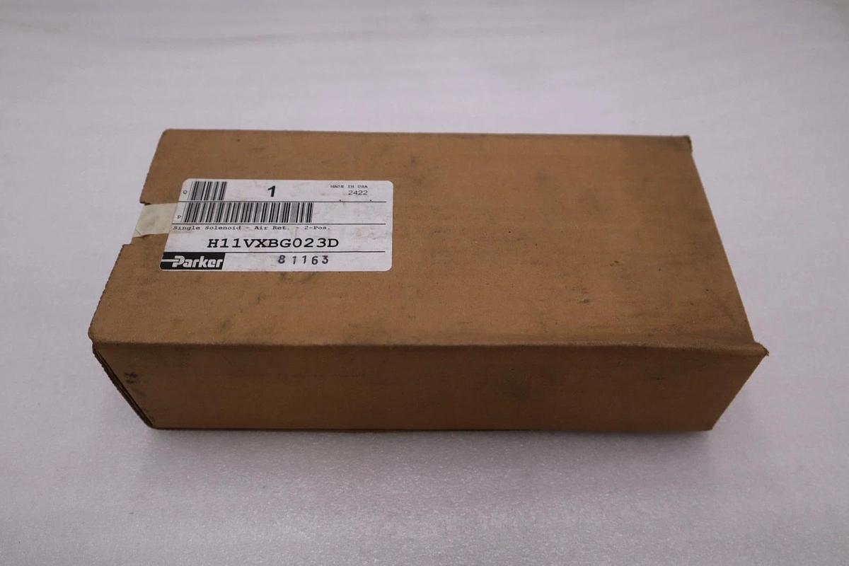 Used PARKER H11VXBG023D / H11VXBG023D - NEW IN BOX - STOCK GF136A