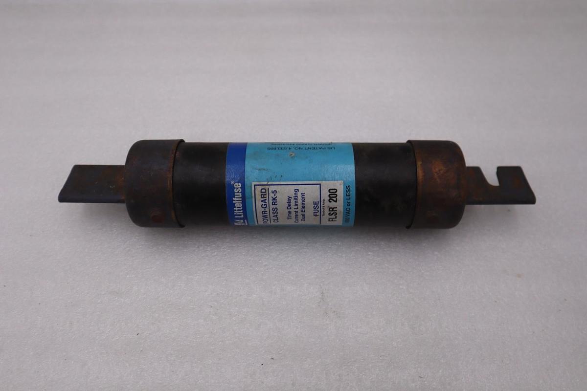Used LOT OF 2 - LITTELFUSE FLSR 200 TIME DELAY CURRENT LIMITING FUSE - STOCK H-1688A