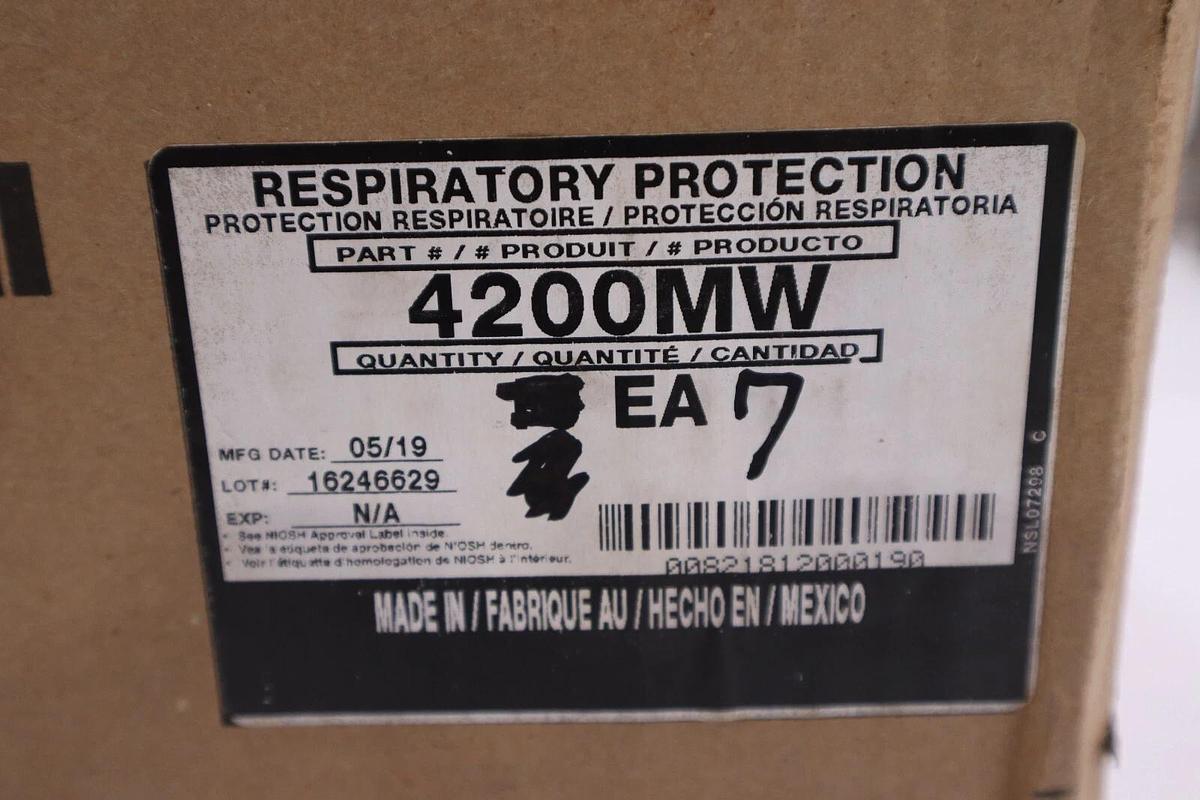 Used LOT OF 7 NORTH PAPR & SAR Assembly 4200MW RESPIRATORY PROTECTION STOCK H405