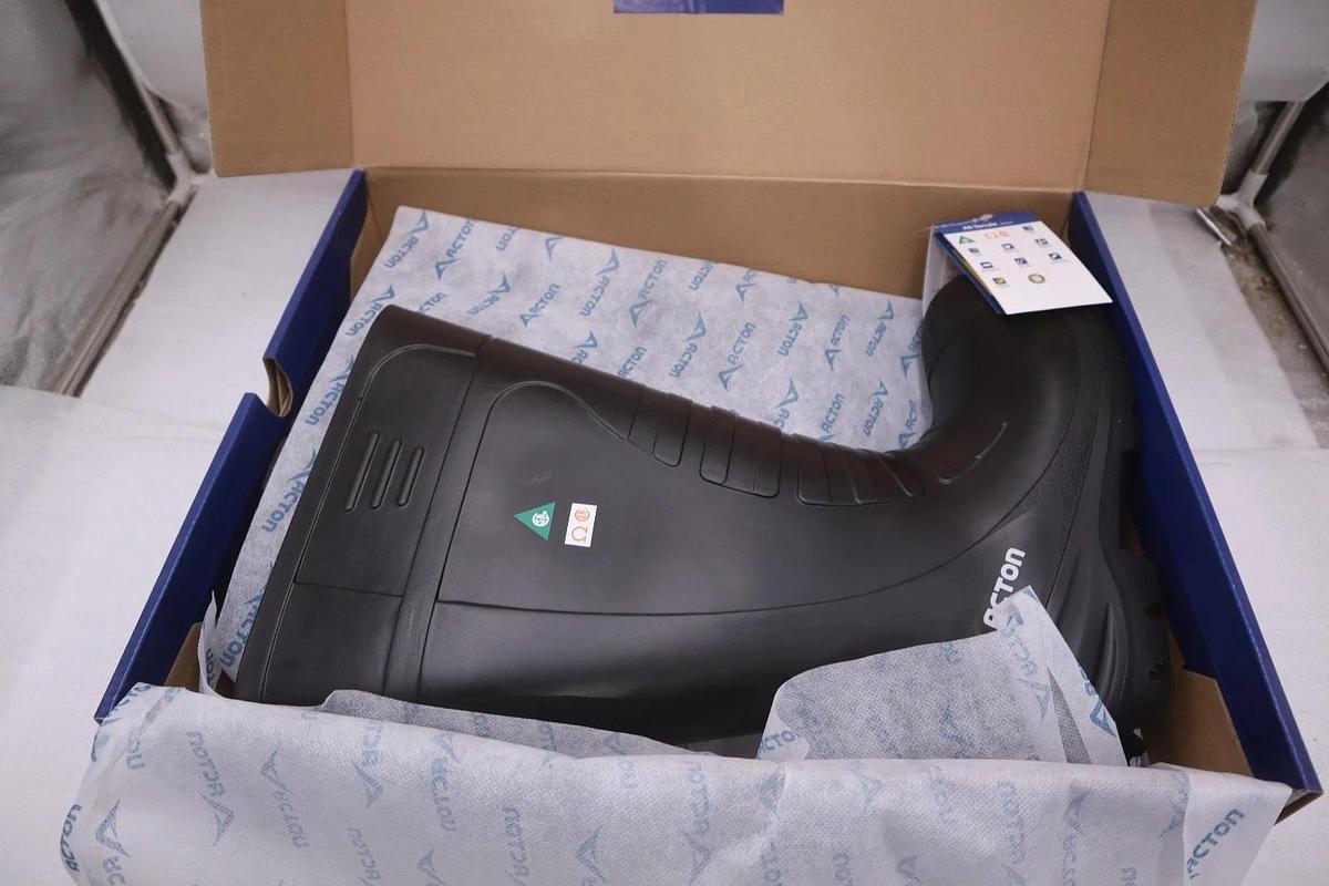 Used ACTION All Terrain 15" Composite Toe Rubber Work Boots A4144-11 - STOCK SGF97