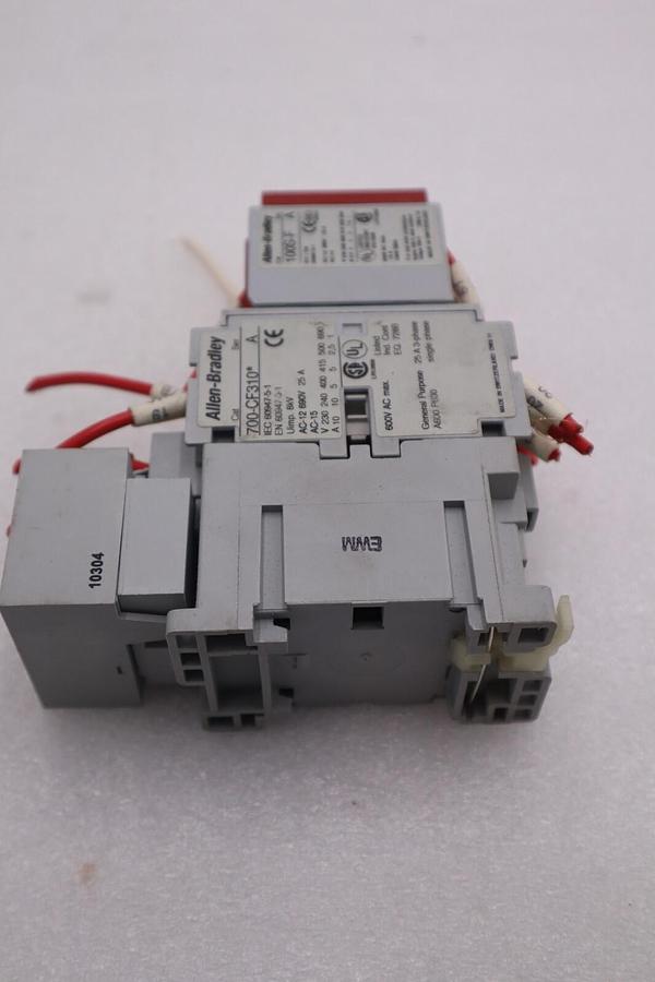 Used Allen-Bradley 700-CF310 SER A Used Safety Control Relay Contractor #K-754-A