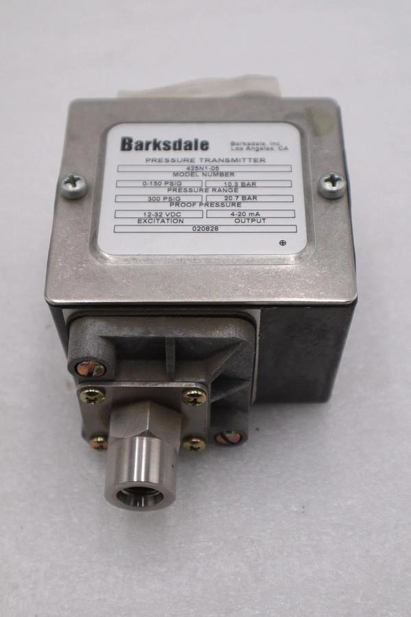 Used BARKSDALE 425N1-05 / 425N105 PRESSURE TRANSMITTER - STOCK GF447
