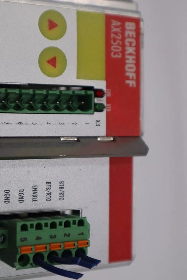 Used BECKHOFF AX2503-B750 AX2503  Servo DRIVE STOCK 3436-D