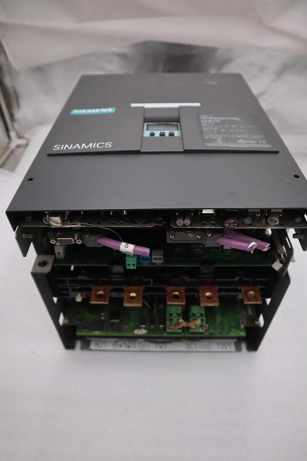 Used Siemens 6RA8075-6FV62-0AA0-Z G00 S01 DRIVE ARMATURE INPUT 50-480VAC - STK 5121CC