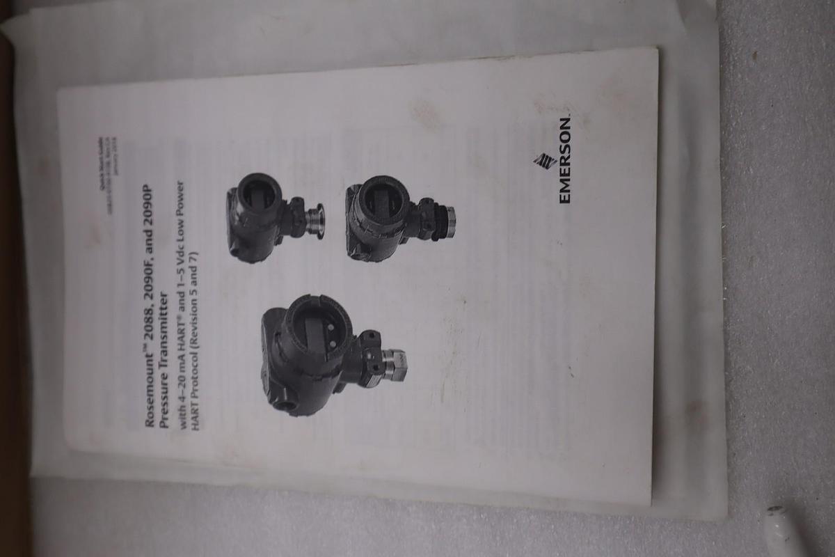 Rosemount 2090P/ 2090PG2S22G1C6 Pressure Transmitter - STOCK SGF138