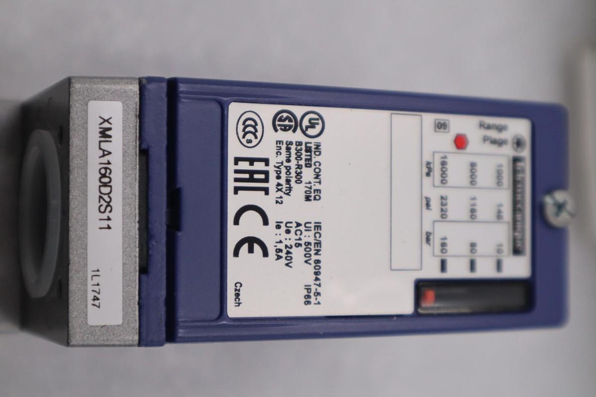 NEW TELEMECANIQUE XML A160D2S11 PRESSURE SWITCH XMLA160D2S11 STOCK G899A