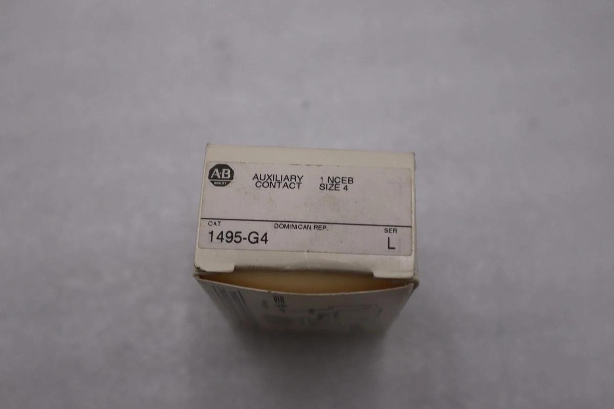 NEW AB Allen Bradley 1495-G4 Contact Early Break Series L STOCK H1673A