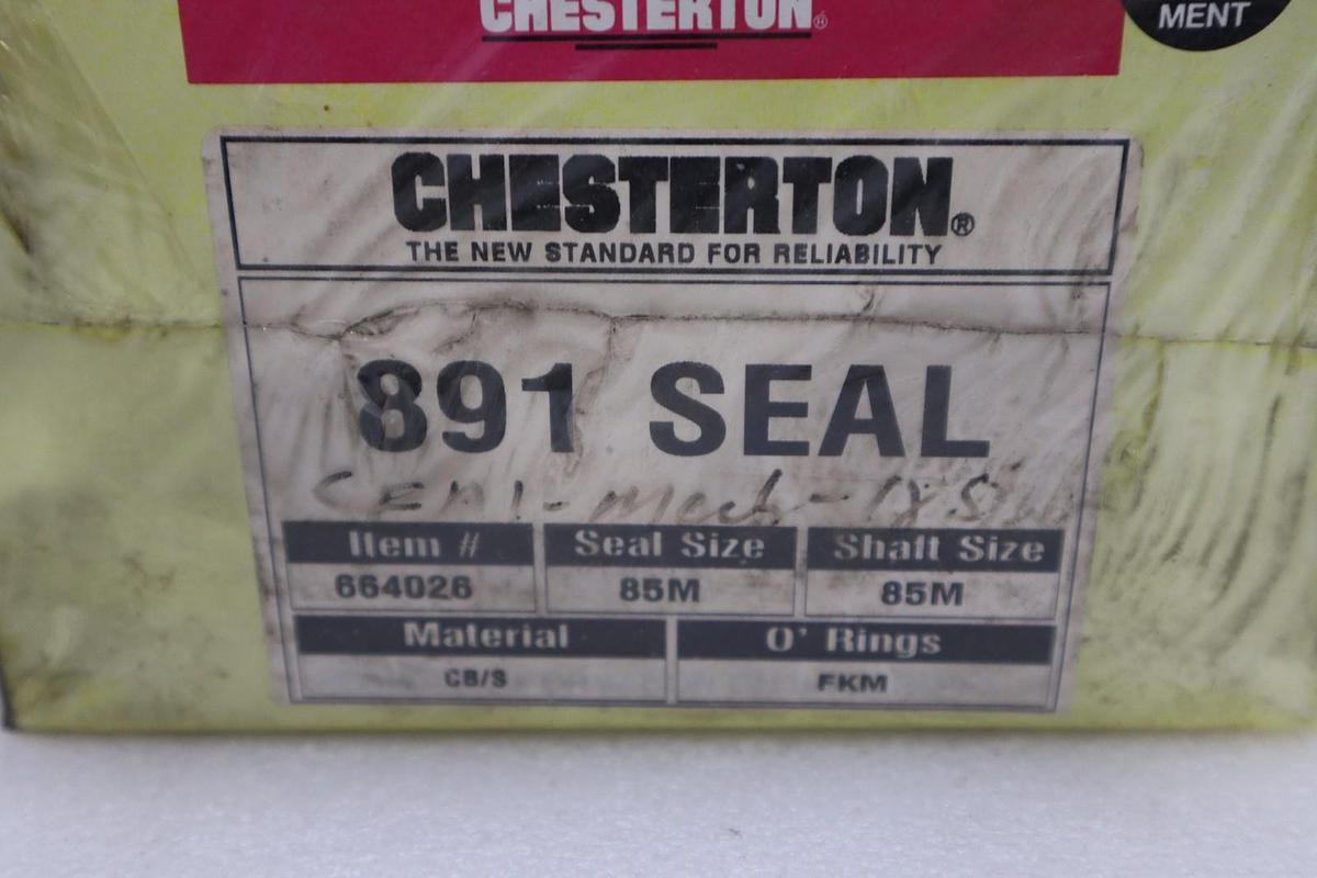 CHESTERTON 664026 891 SEAL ROTATING 85M SEAL SIZE/ SHAFT SIZE STOCK GF-93