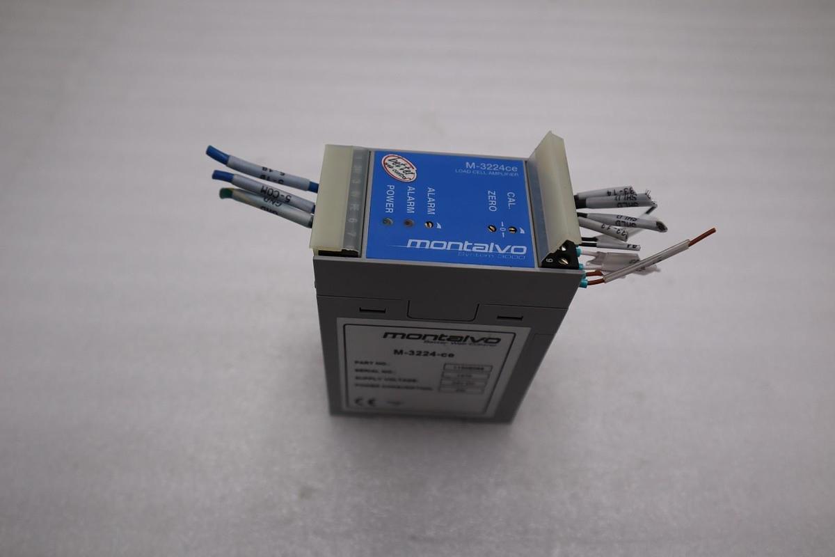 Used MONTALVO M3224-CE / M3224CE LOAD CELL AMPLIFIER STOCK H1817