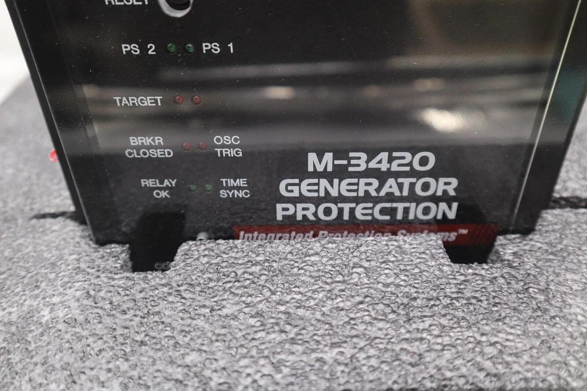 Used NEW OPEN OPEX Beckwith Electric generator protection system M-3420 STOCK G365