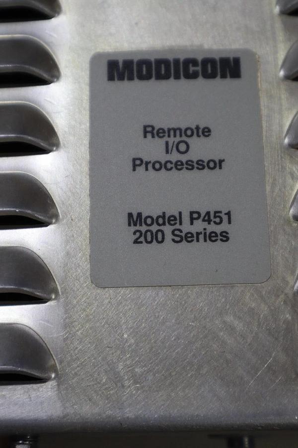 NEW Modicon AS-P451-622 Remote I/O PROCESSOR MODEL P451 200 SERIES STOCK 5000A