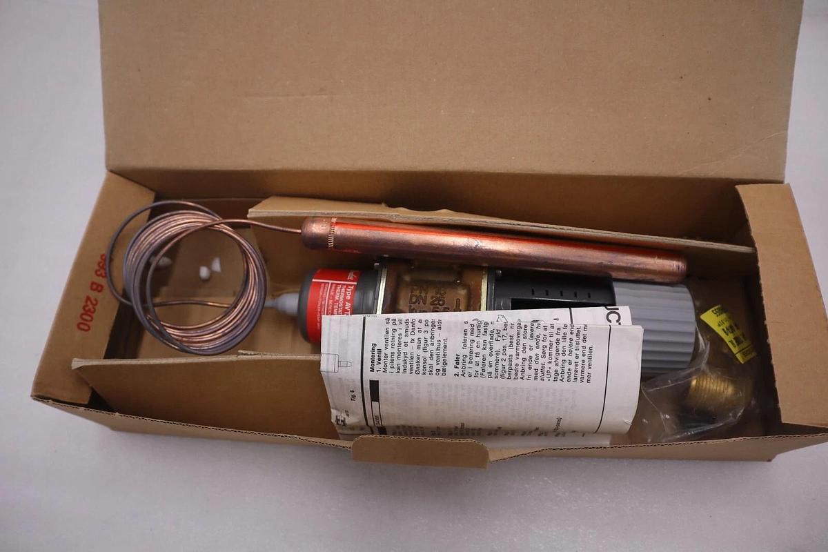 NEW OPEN BOX DANFOSS AVTA25 003N4162 Temperature control water valve STOCK G690