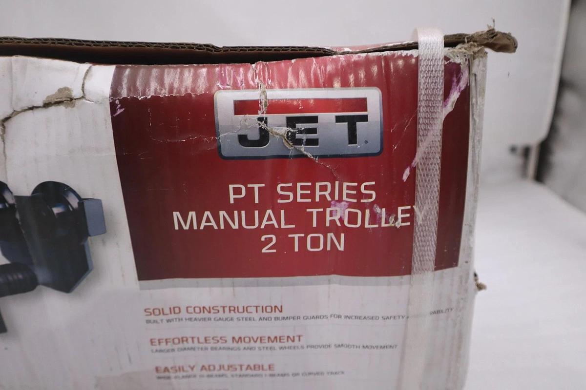 Used JET 252020 2-PT Adjustable Trolley PT Series 2 Ton - STOCK HP192